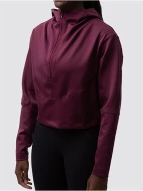 Born Primitive Plum Athletic Half-Zip Pullover Rarely Worn